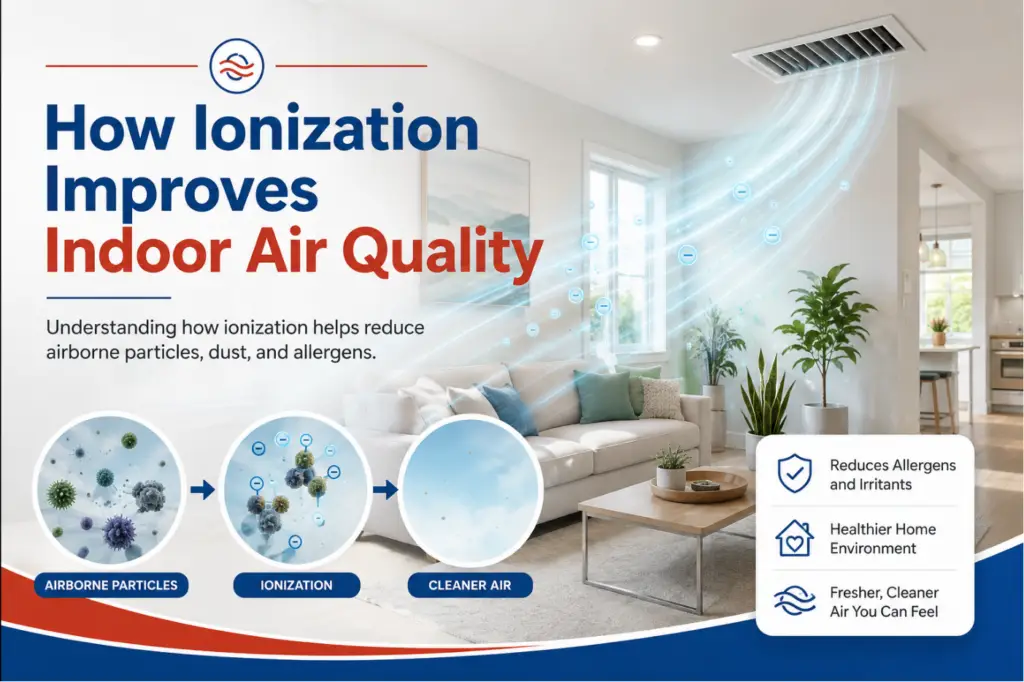 How ionization improves indoor air quality