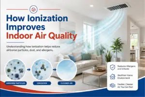 How ionization improves indoor air quality